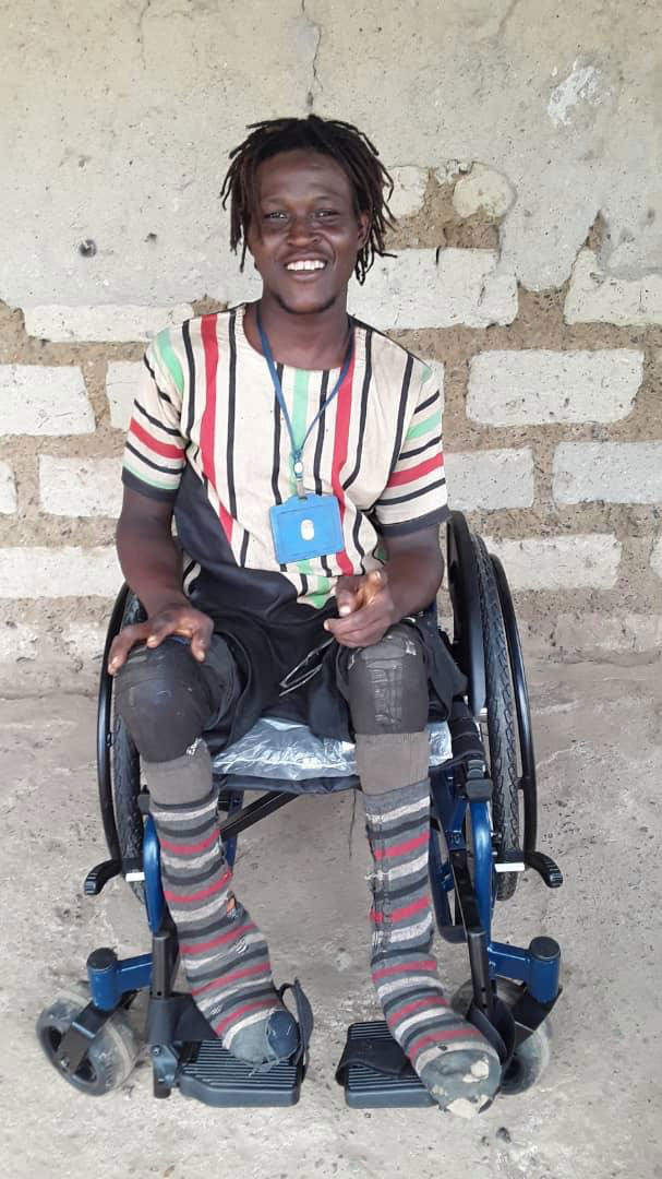 Mohamed Mansaray Sierra Leone Charity 2024 Wheelchair
